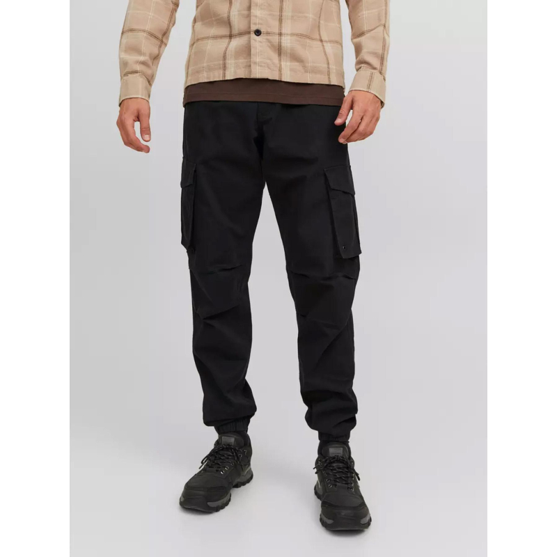 Pantalon cargo kane noah noir homme - Jack & Jones