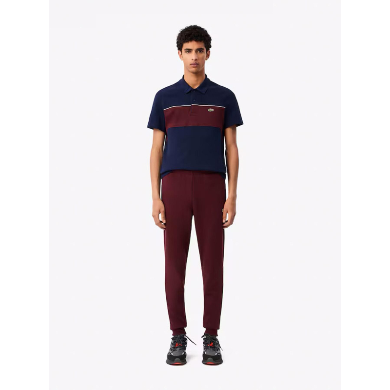 Jogging core solid bordeaux homme - Lacoste