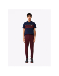 Jogging core solid bordeaux homme - Lacoste