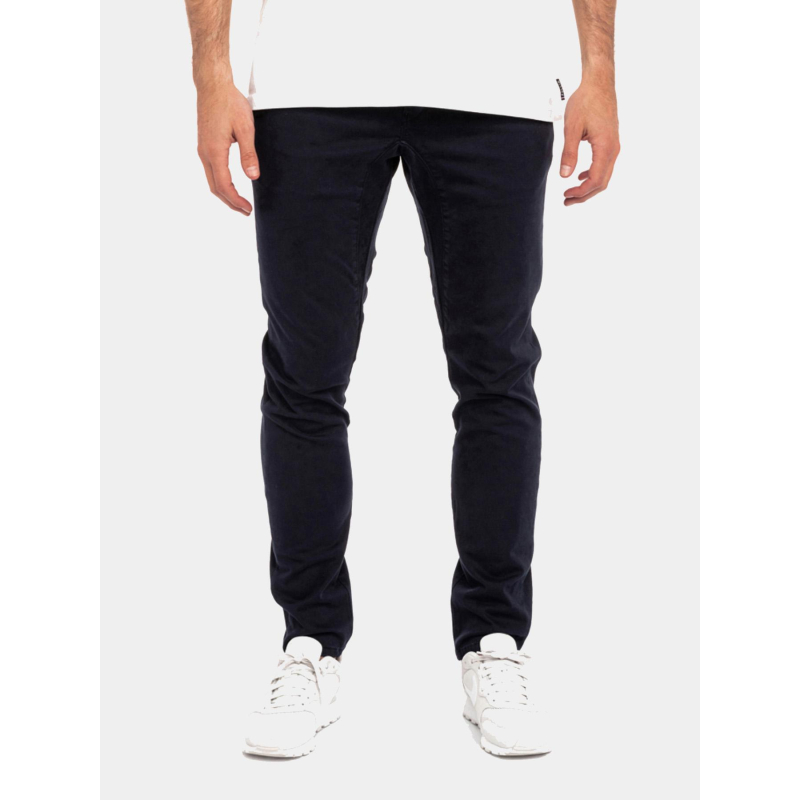 Pantalon chino dening bleu marine homme - Pullin