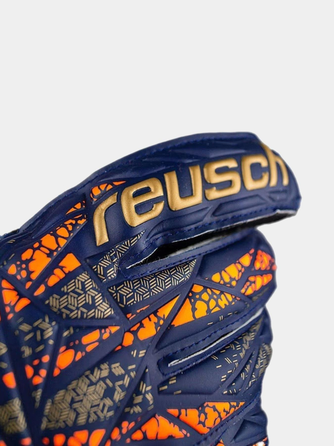 Gants de gardien de football attrakt solid bleu - Reush