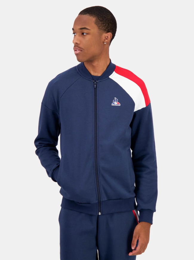 Gilet tricolore fz n2 bleu marine homme - Le Coq Sportif