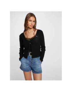 Gilet mirzo noir femme - Morgan