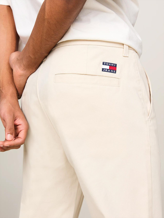 Pantalon chino austin beige homme - Tommy Jeans