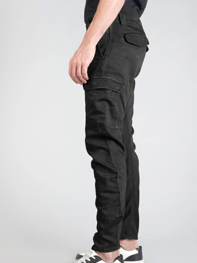 Pantalon cargo jogg koge noir homme - Le Temps Des Cerises