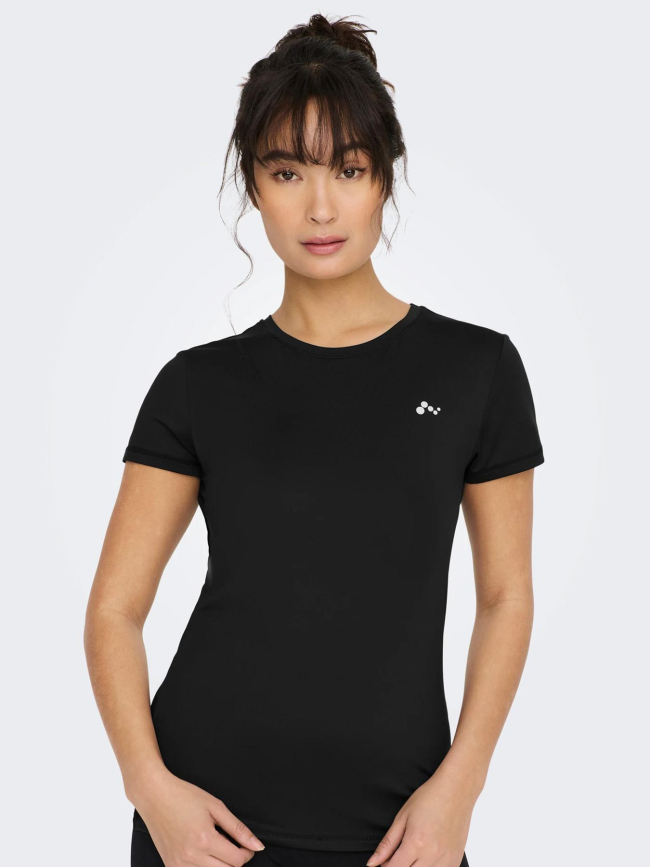 T-shirt de sport carmen noir femme - Only Play