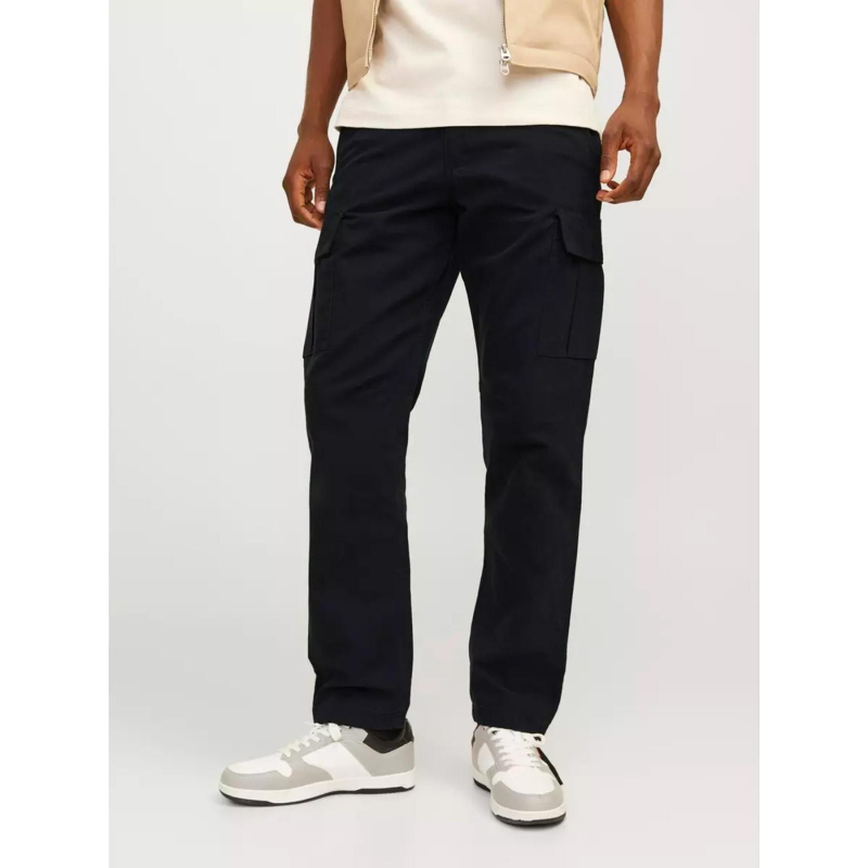 Pantalon cargo kane barkley noir homme - Jack & Jones