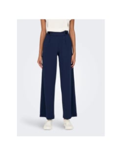 Pantalon large geggo bleu marine femme - JDY