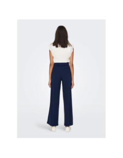 Pantalon large geggo bleu marine femme - Jacqueline De Yong