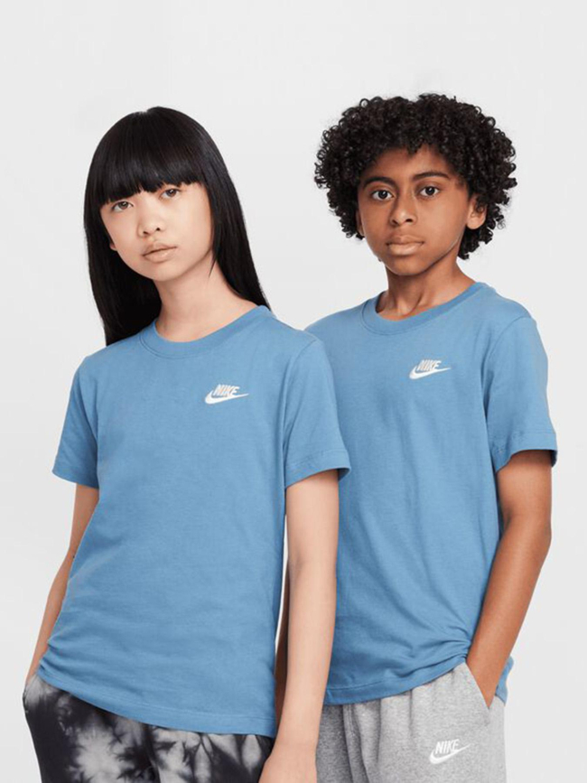 T-shirt nsw emb futura bleu enfant - Nike