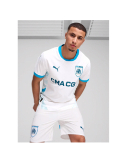 Maillot de football OM domicile 24/25 blanc homme - Puma