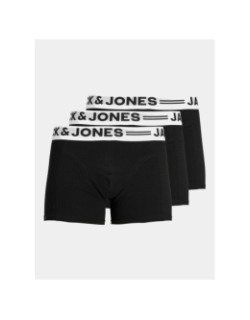 Pack 3 boxers sense noir homme - Jack & Jones