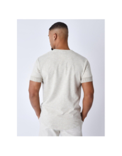 T-shirt imprimés logo beige homme - Project X Paris