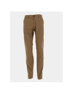 Pantalon dening chino marron homme - Pullin