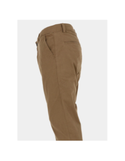 Pantalon dening chino marron homme - Pullin