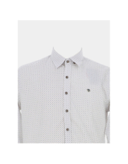 Chemise imprimée loup blanc homme - Benson & Cherry