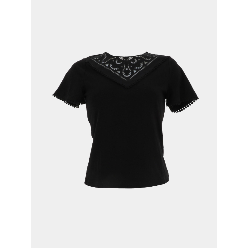 T-shirt doria noir femme - Morgan