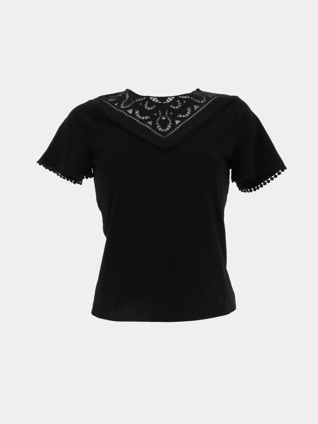 T-shirt doria noir femme - Morgan