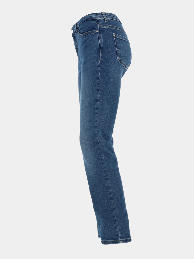 Jean slim mid waist bleu femme - Only