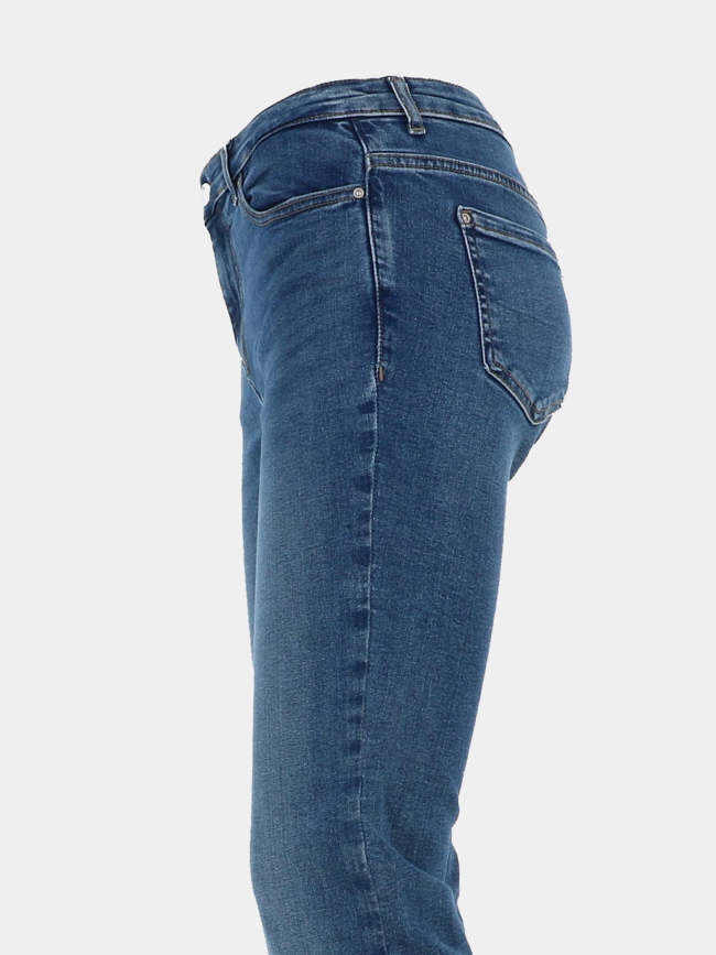 Jean slim mid waist bleu femme - Only