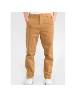 Pantalon chino erle marron femme - Le Temps Des Cerises