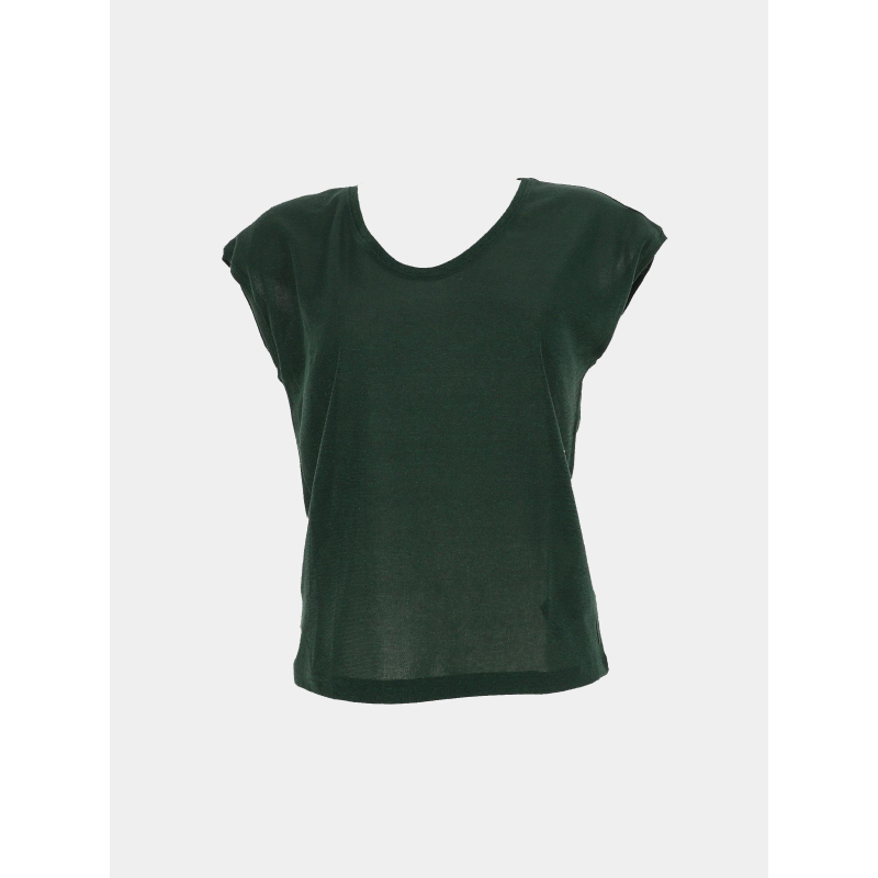 Top sans manche silvery vert femme - Only