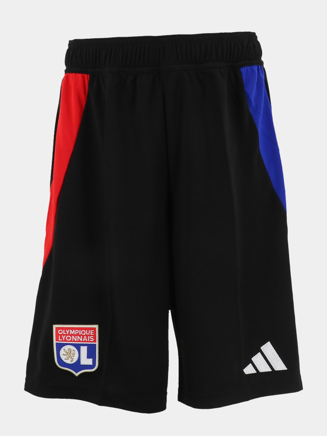 Short de football olympique lyonnais noir homme - Adidas