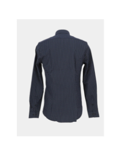 Chemise poplin slim bleu marine homme - Calvin Klein