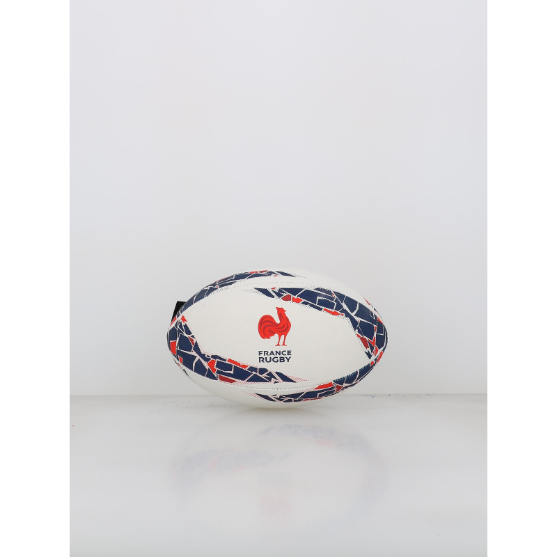 Ballon de rugby supporter équipe France blanc - Gilbert