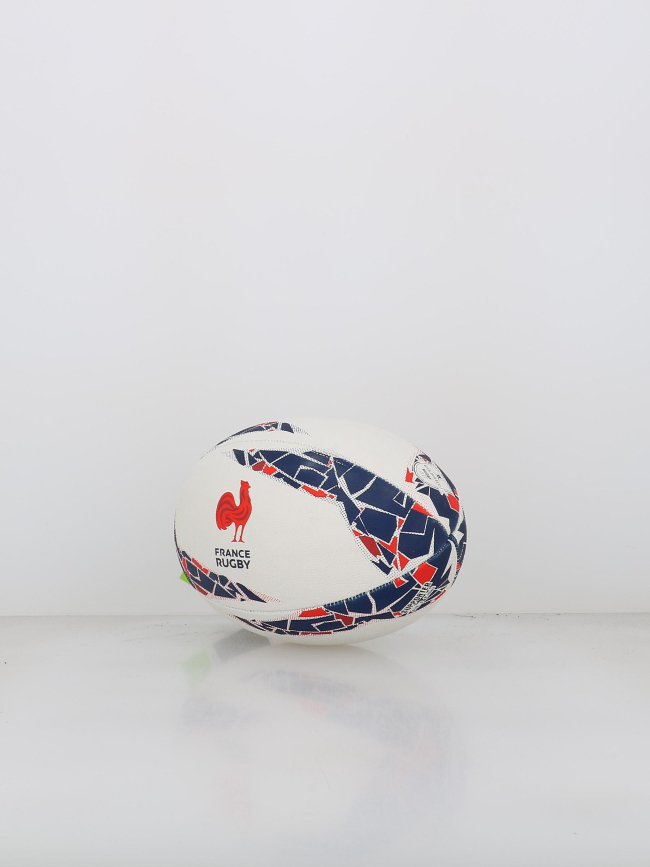 Ballon de rugby supporter équipe France blanc - Gilbert