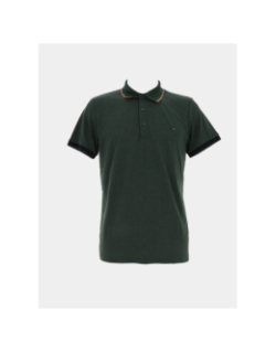 Polo gteam signature vert homme - Benson & Cherry