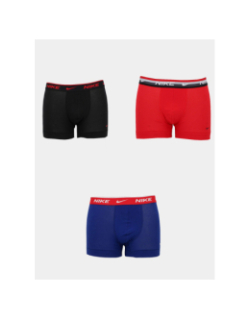 Pack 3 boxers dri-fit everyday noir bleu rouge homme - Nike