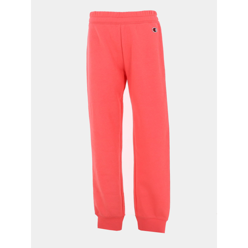 Jogging rib cuff rose fille - Champion