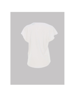 T-shirt aub-sky life blanc femme - Only Play