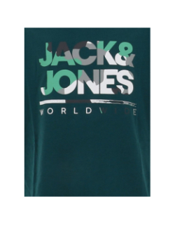 T-shirt luke imprimé camouflage vert garçon - Jack & Jones