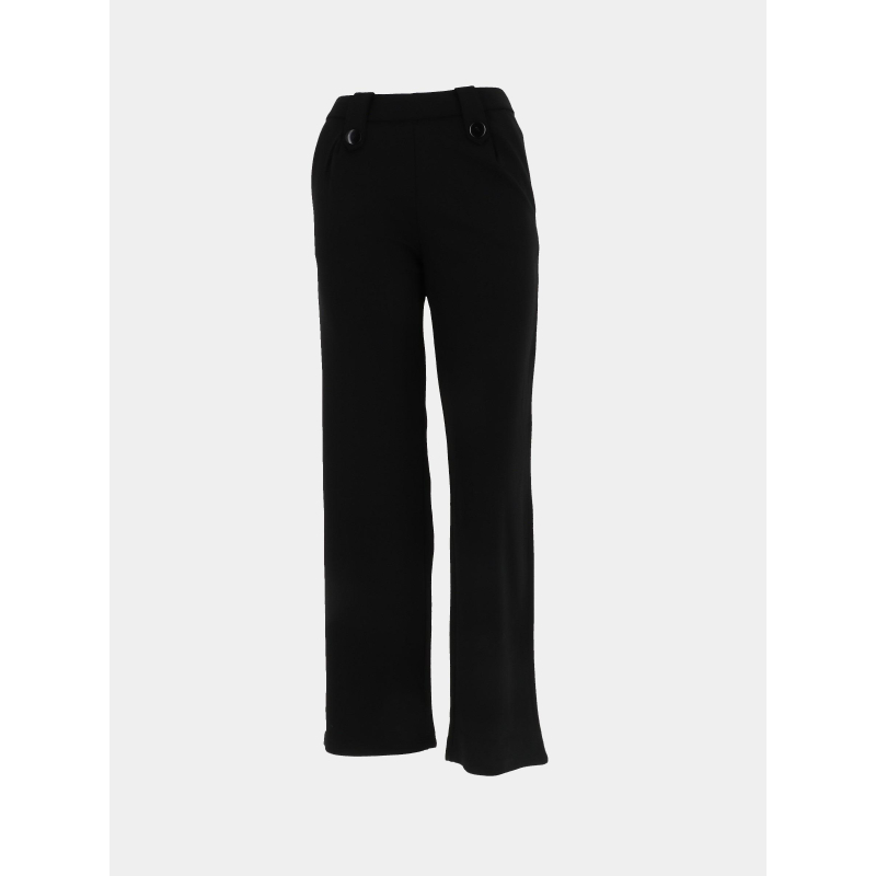 Pantalon kogsania button noir fille - Only