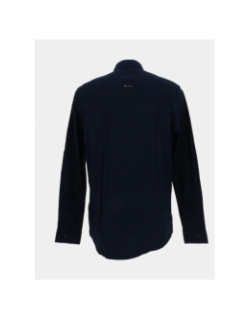 Chemise slim entry poplin bleu marine homme - Tommy Jeans