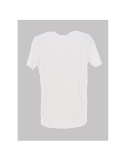 T-shirt slim linear logo blanc homme - Tommy Jeans