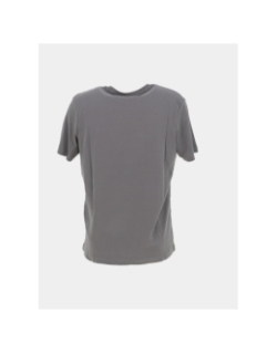 T-shirt uni logo brodé gris homme - Umbro