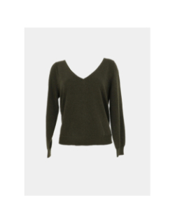 Pull elsa shine ls vert femme - Vero Moda