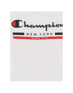 T-shirt crewneck new york blanc enfant - Champion