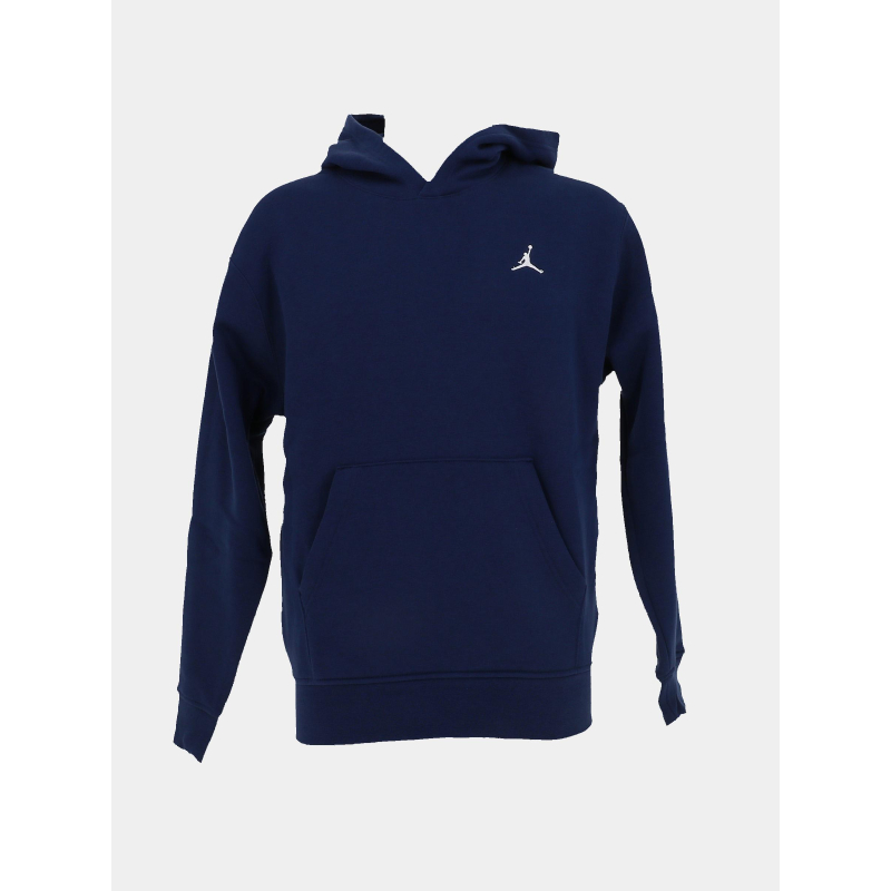 Sweat à capuche brooklyn logo jordan bleu marine homme - Nike