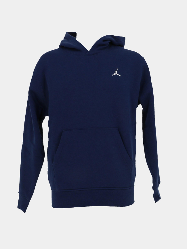 Sweat à capuche brooklyn logo jordan bleu marine homme - Nike