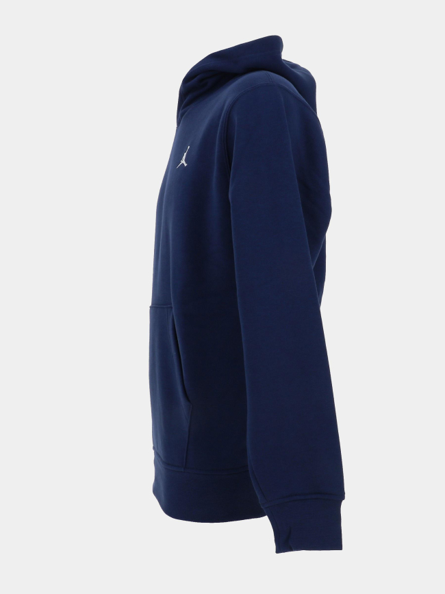 Sweat à capuche brooklyn logo jordan bleu marine homme - Nike