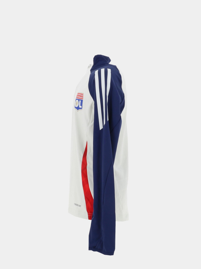 Sweat football 24/25 Olympique Lyonnais bleu enfant - Adidas