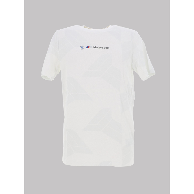 T-shirt bmw logo jaquard blanc homme - Puma