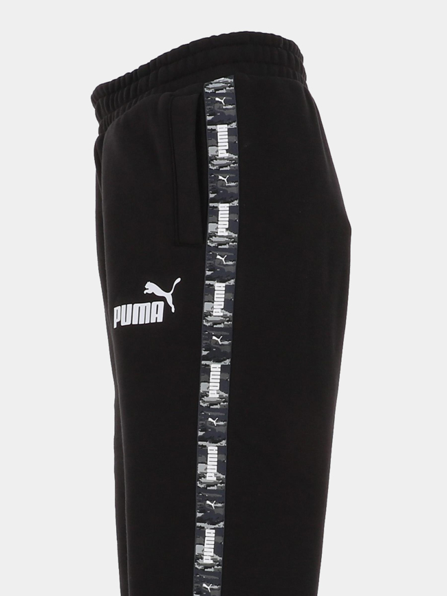 Jogging essential tap camouflage noir enfant - Puma