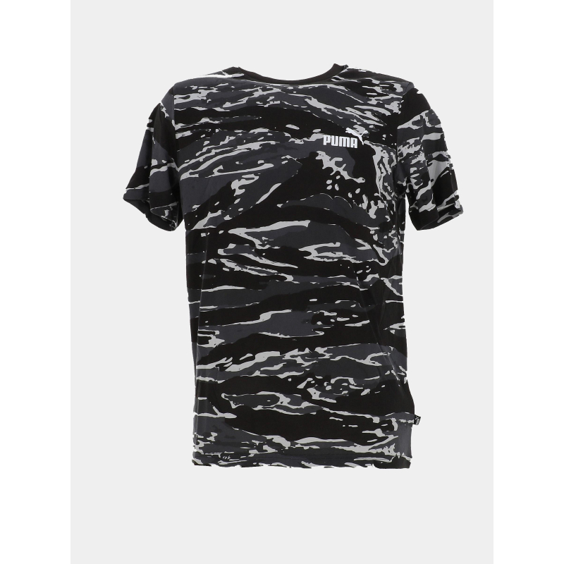 T-shirt essential camouflage noir homme - Puma