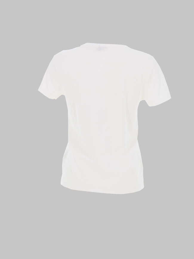 T-shirt michigan imprimé love blanc femme - Jacqueline De Yong