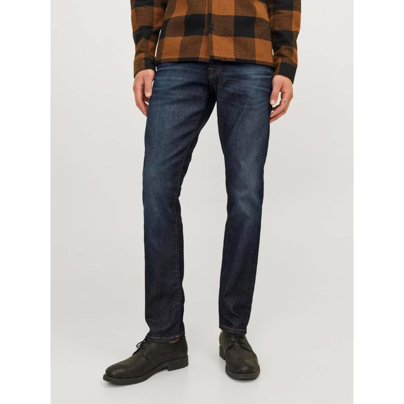 Jean slim glenn icon 919 bleu marine homme - Jack & Jones